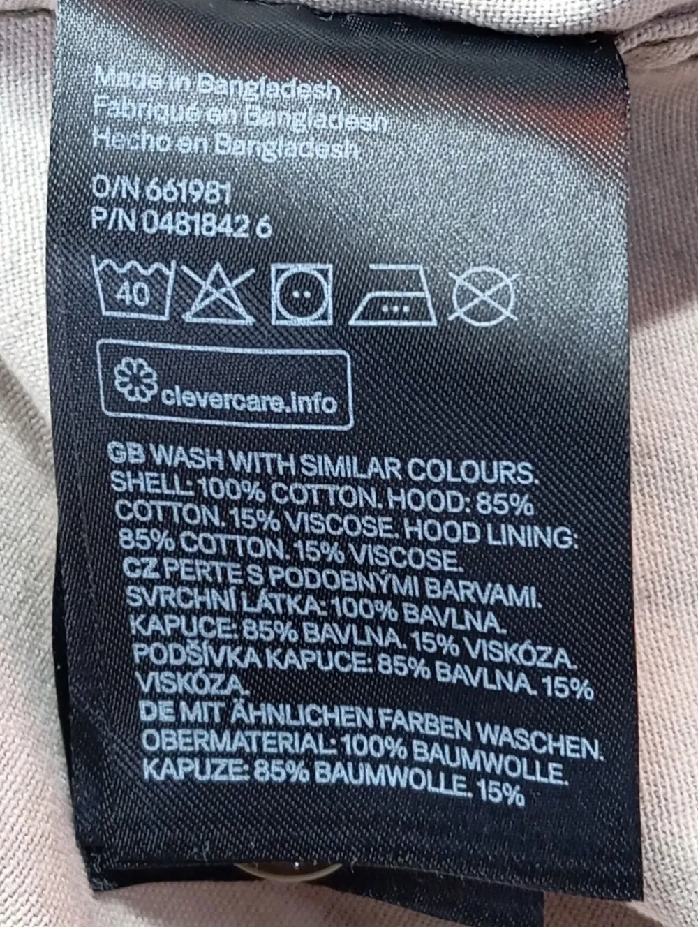 Jacken>H&M Divided Kapuzenjacke Größe 36