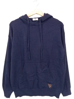 Pullover>Fracomina Kapuzenpullover Größe 38 blau