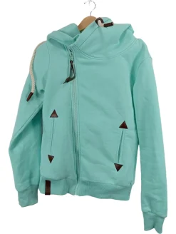 Pullover> Kapuzenpullover Größe 40 türkis