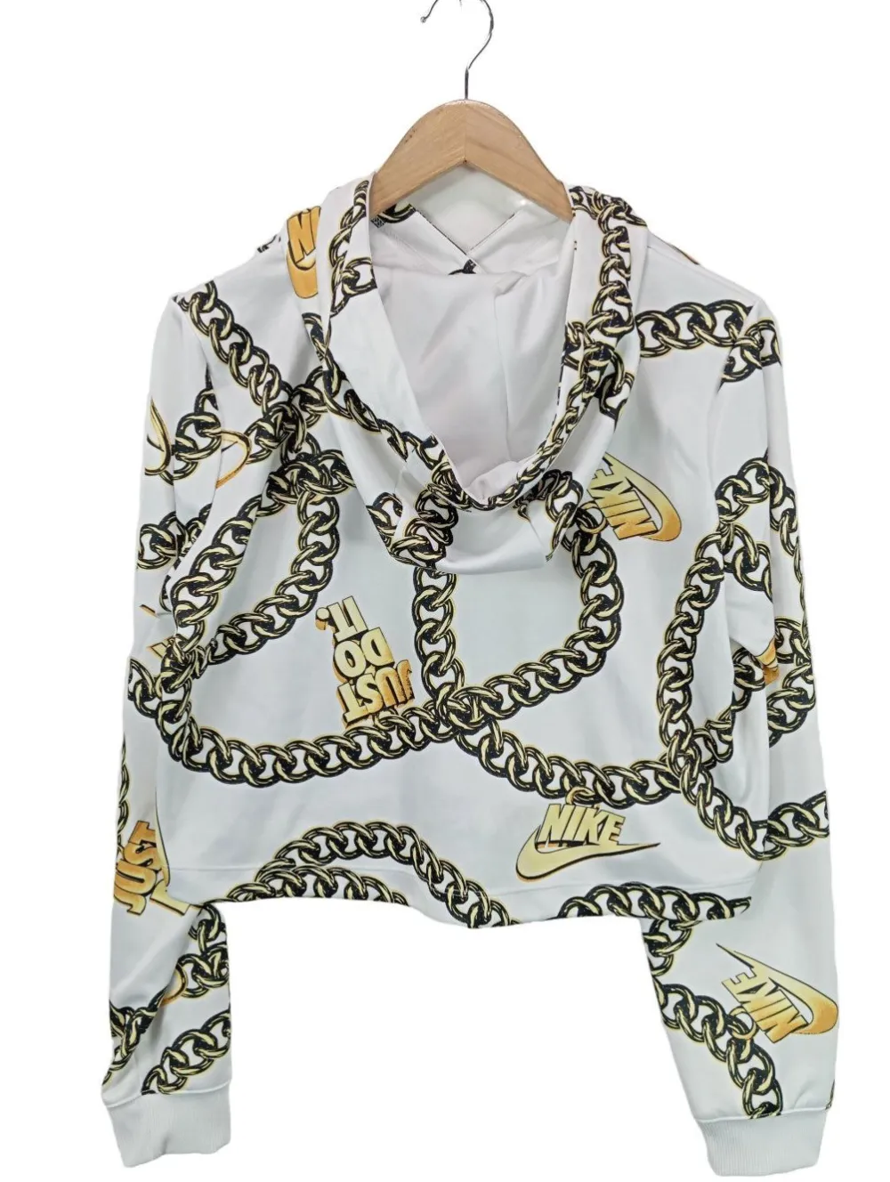 Sweats>Nike Kapuzensweatshirt Größe 38 weiß