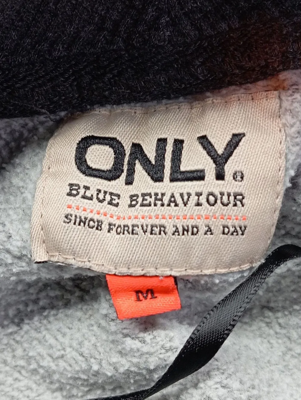 Sweats>Only Kapuzensweatshirt Größe 38 hellgrau