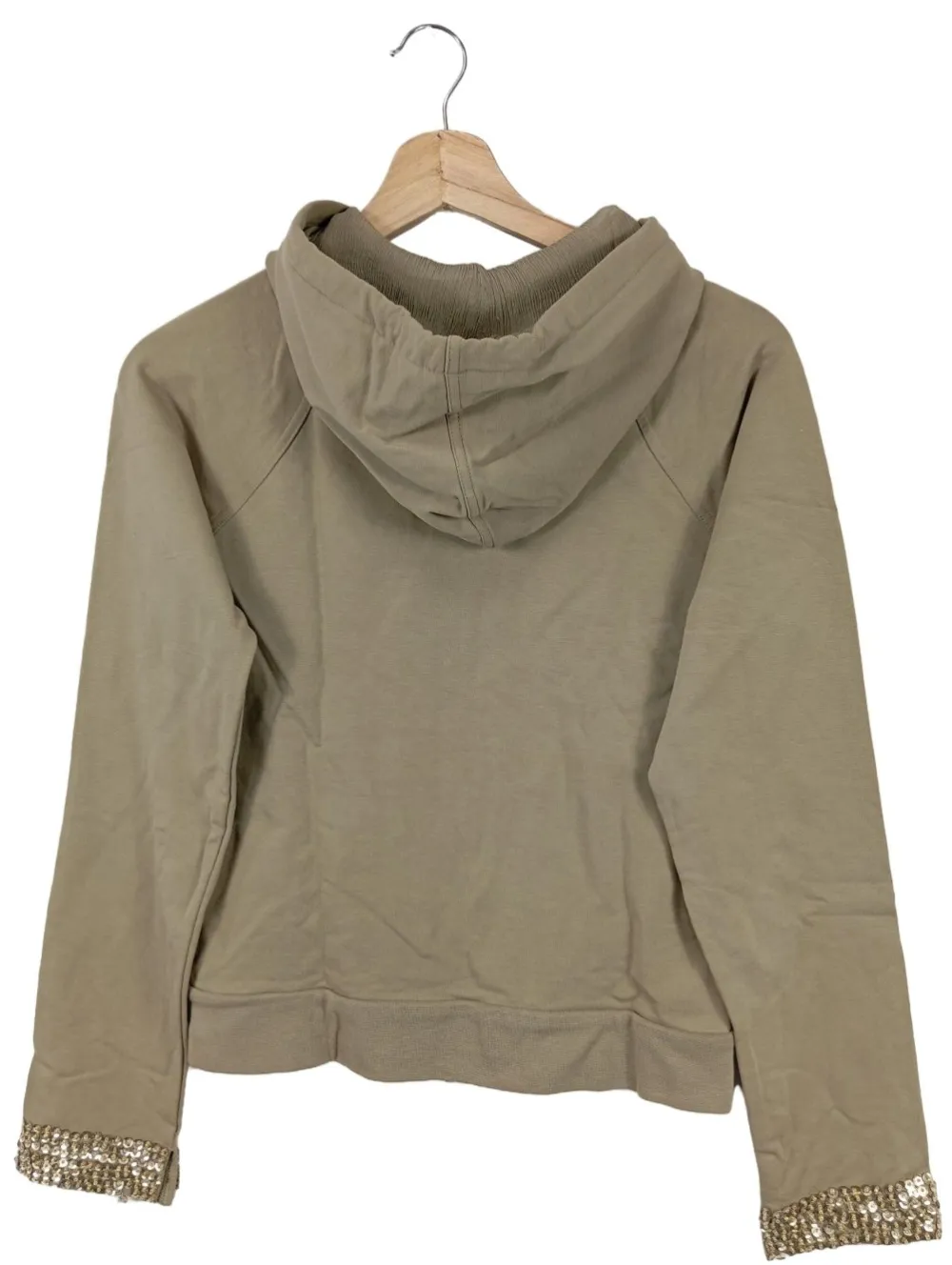 Sweats>Taifun Kapuzensweatshirt Größe 36 khaki