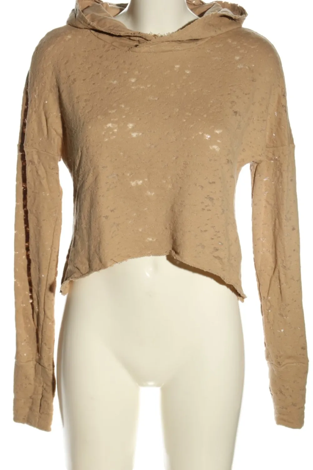 Sweats>H&M Kapuzensweatshirt Größe 34 nude