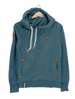 Sweats>Naketano Kapuzensweatshirt Größe 36 blau