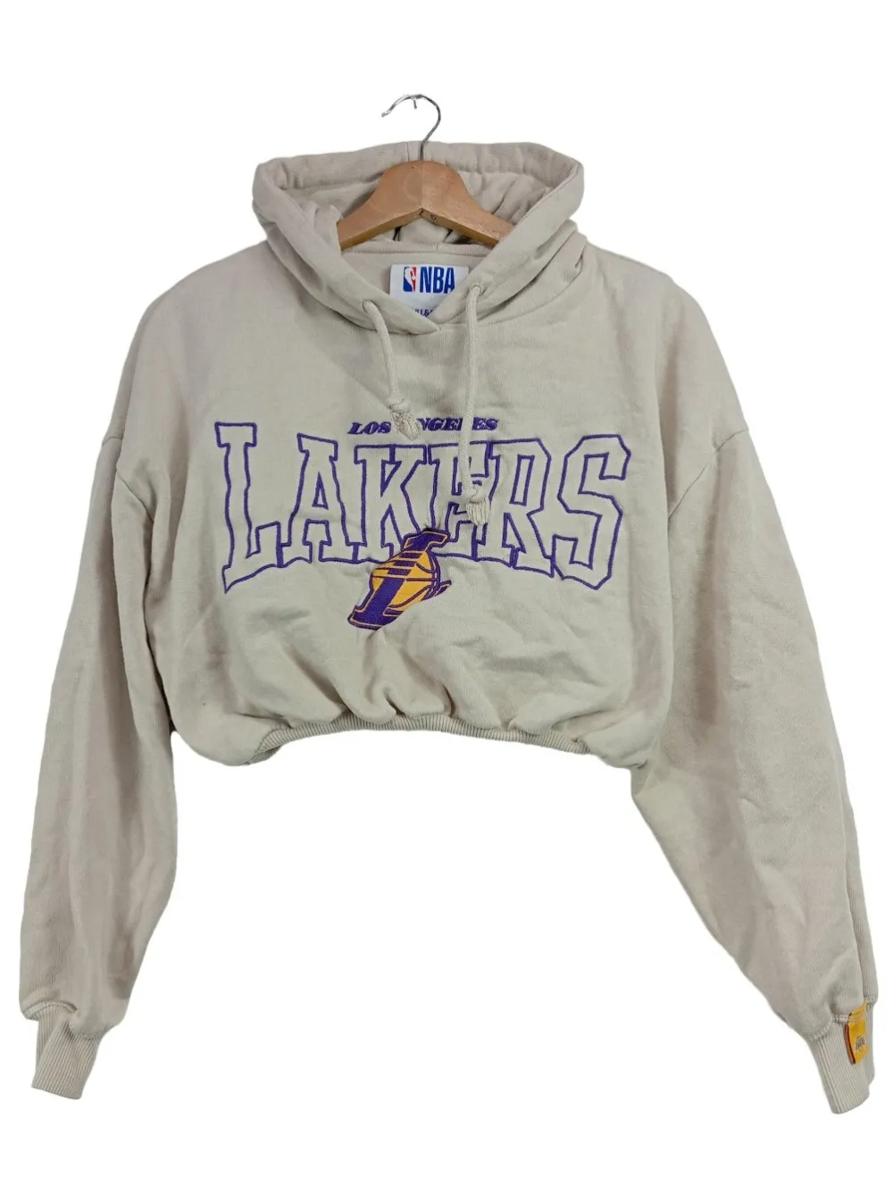 Sweats>Pull & Bear Kapuzensweatshirt Größe 36 wollweiß