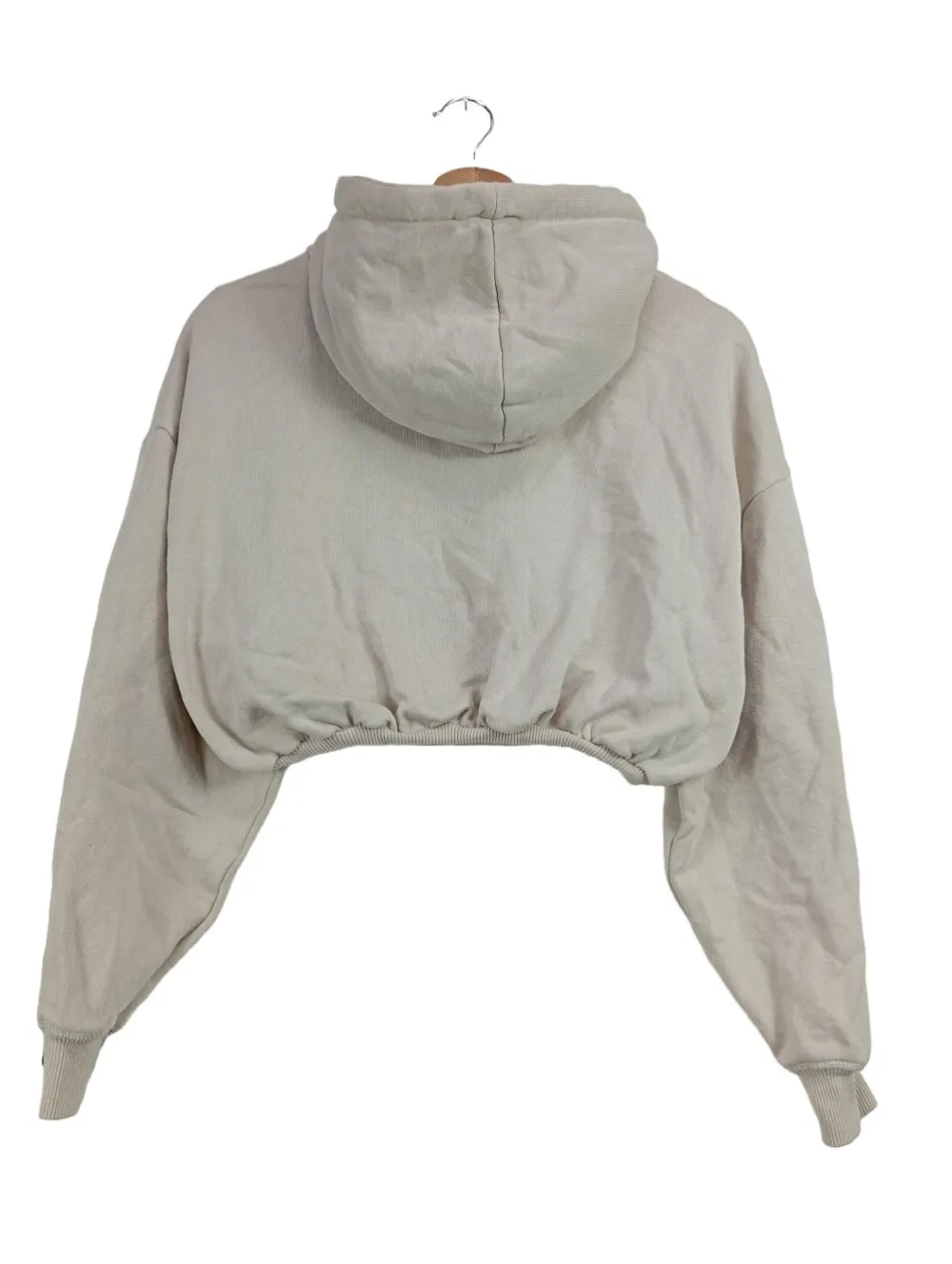 Sweats>Pull & Bear Kapuzensweatshirt Größe 36 wollweiß