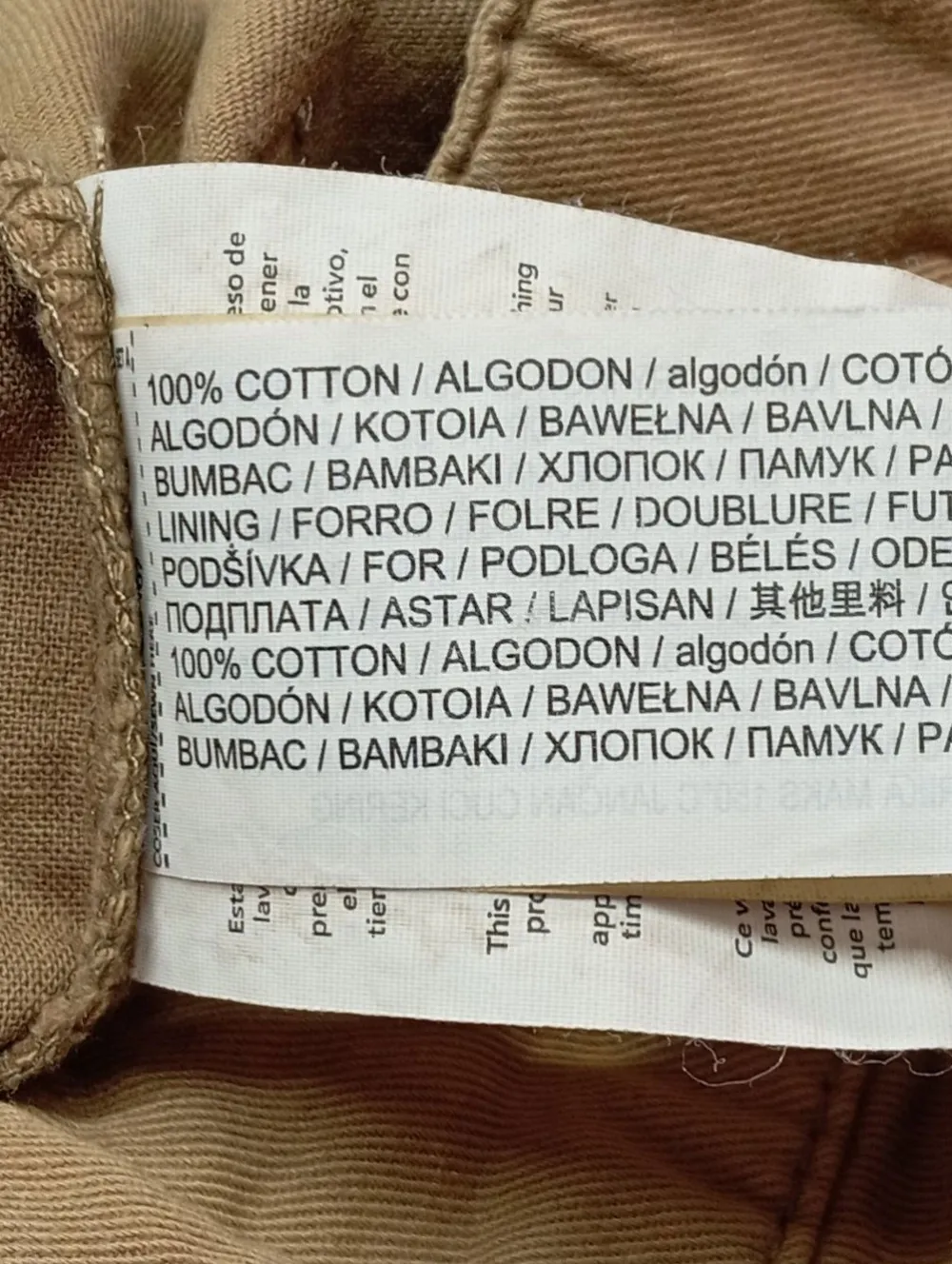 Hosen>MNG Karottenhose Größe 32 creme