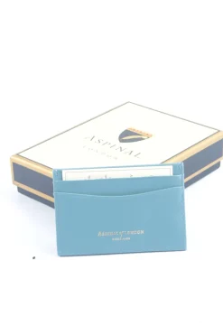 Kartenetuis>Aspinal of London Kartenetui blau