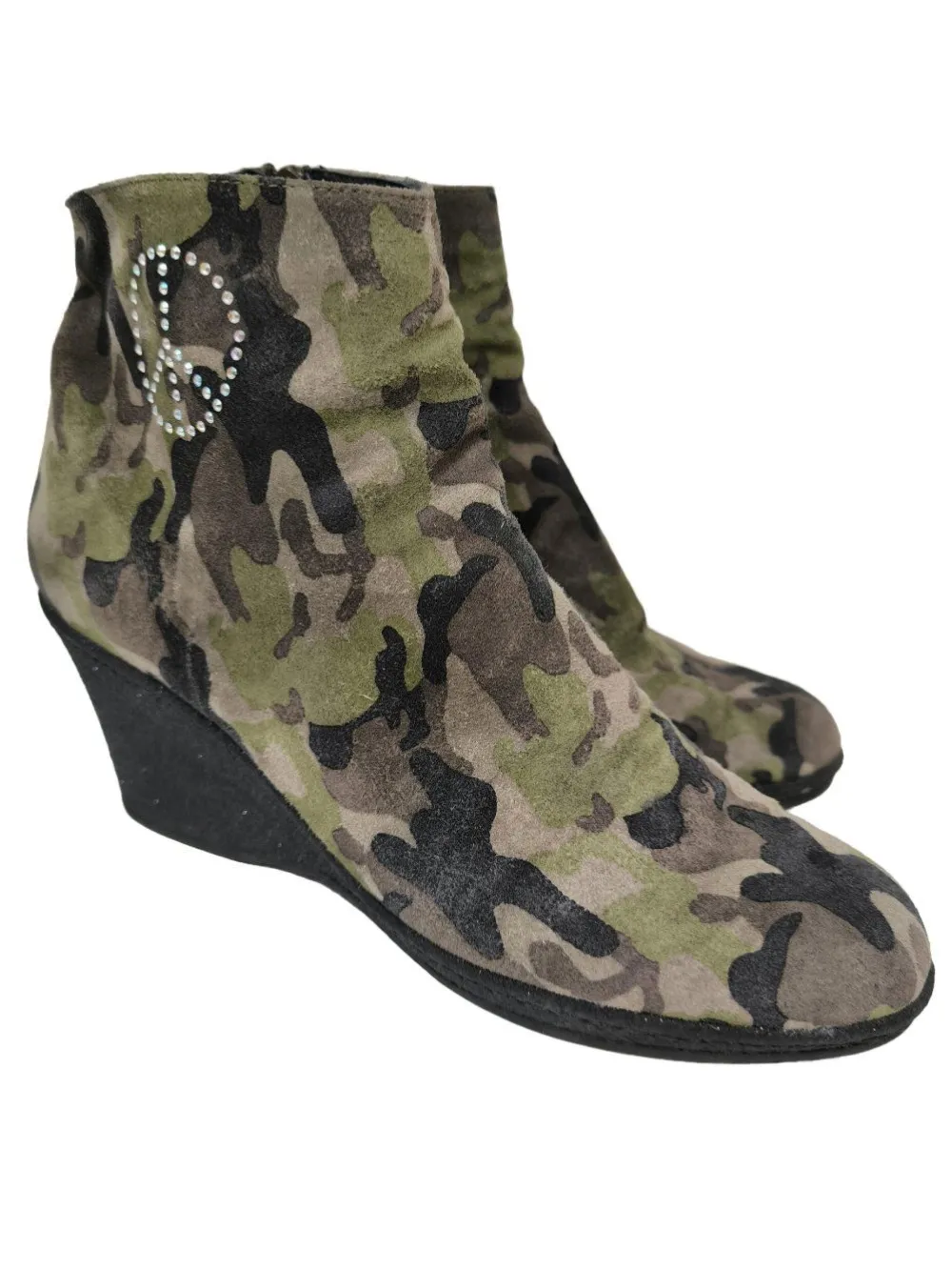 Keil-Stiefeletten Größe 42-Fernando Pensato Discount