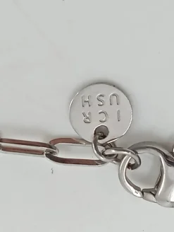 Ketten>icrush Kette silberfarben