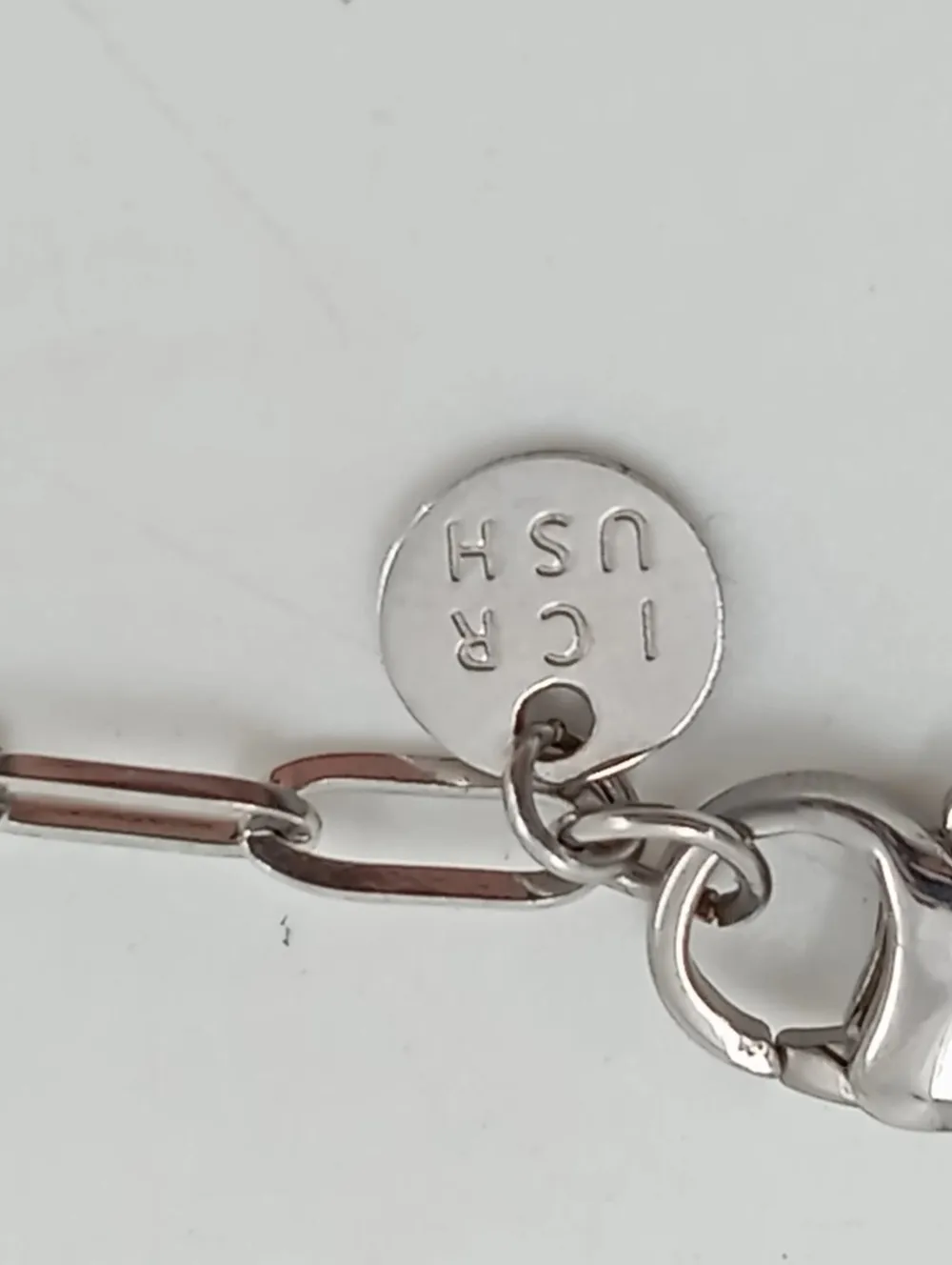 Ketten>icrush Kette silberfarben