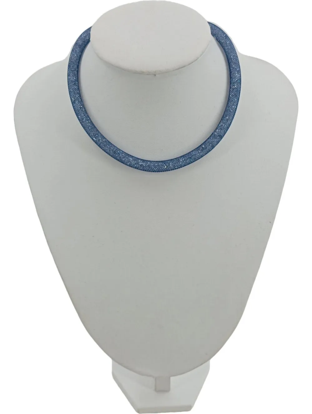 Ketten>Swarovski Kette blau