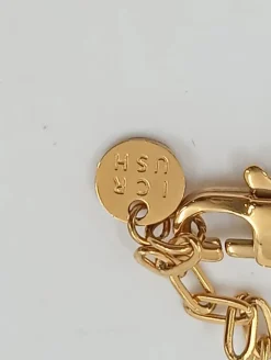 Ketten>icrush Kette goldfarben