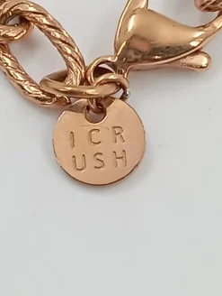 Ketten>icrush Kette goldfarben