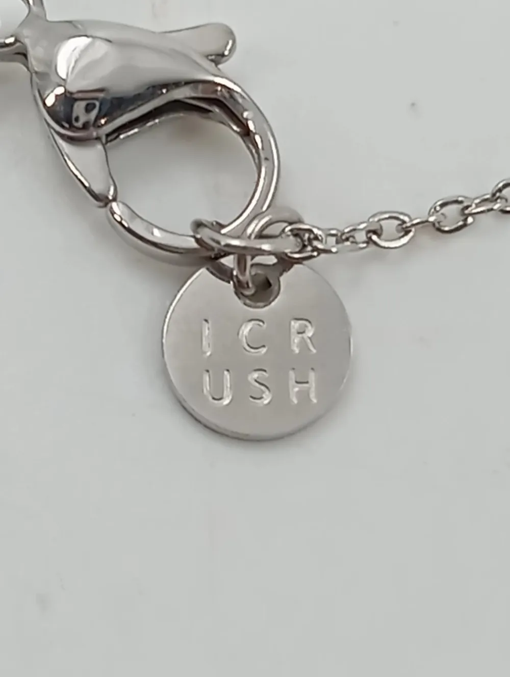 Ketten>icrush Kette silberfarben