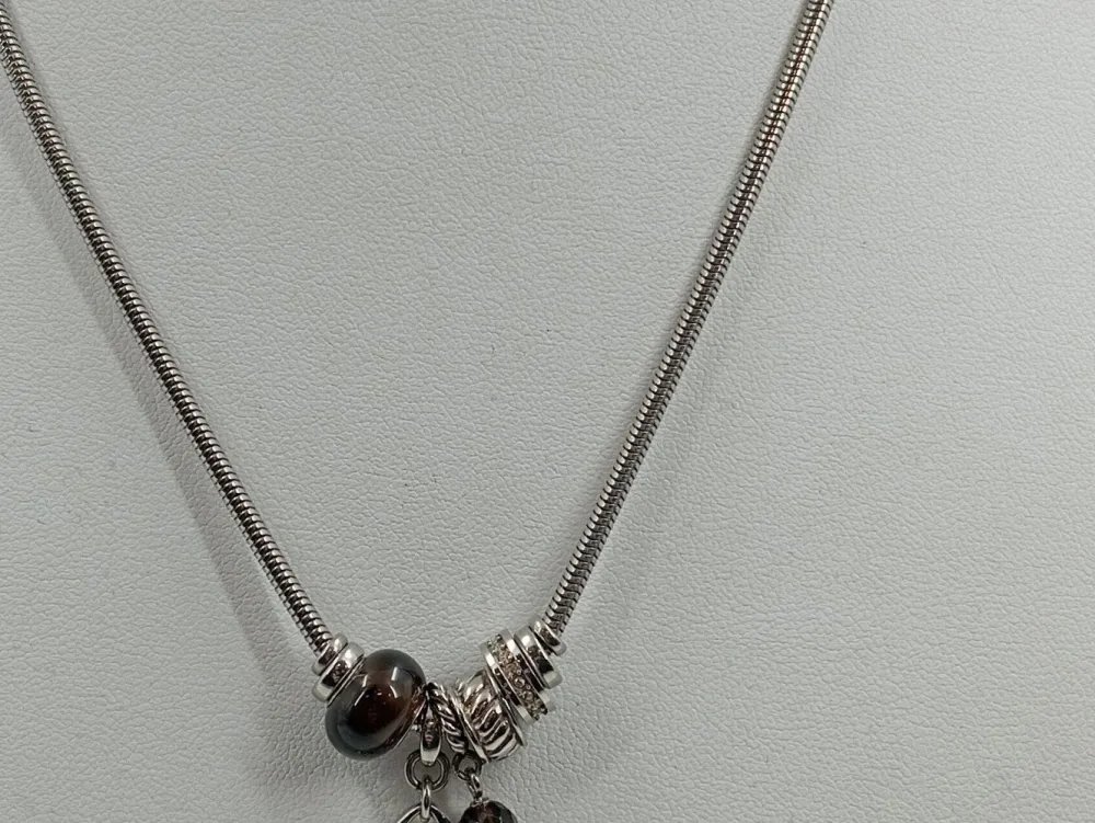 Ketten>Fossil Kette silberfarben