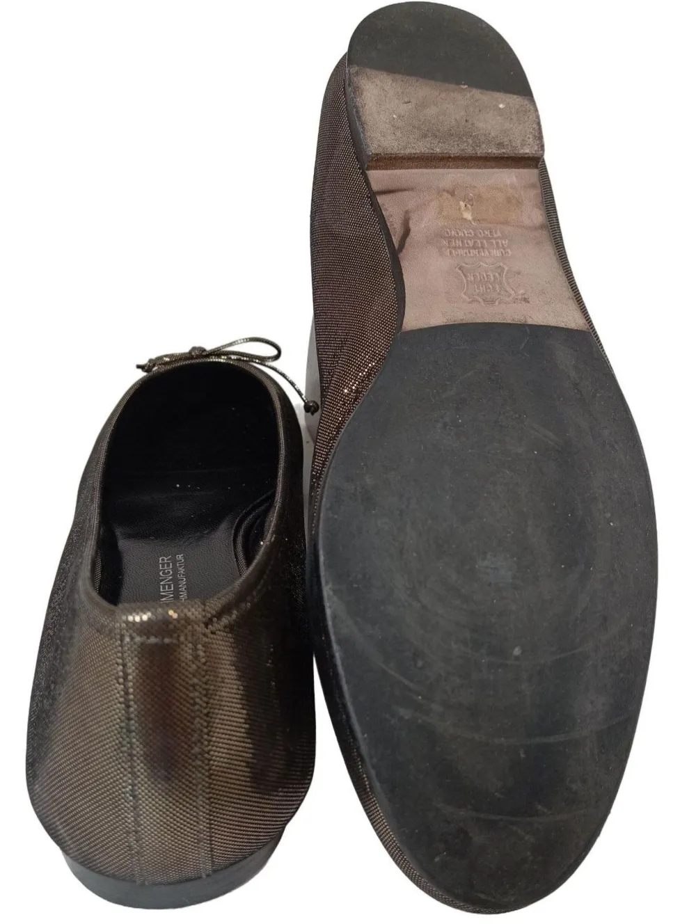 Ballerinas>Kennel & Schmenger Klassische Ballerinas Größe 39,5 schwarzgoldfarben