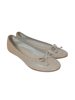 Ballerinas>Graceland Klassische Ballerinas Größe 38 silberfarbengoldfarben