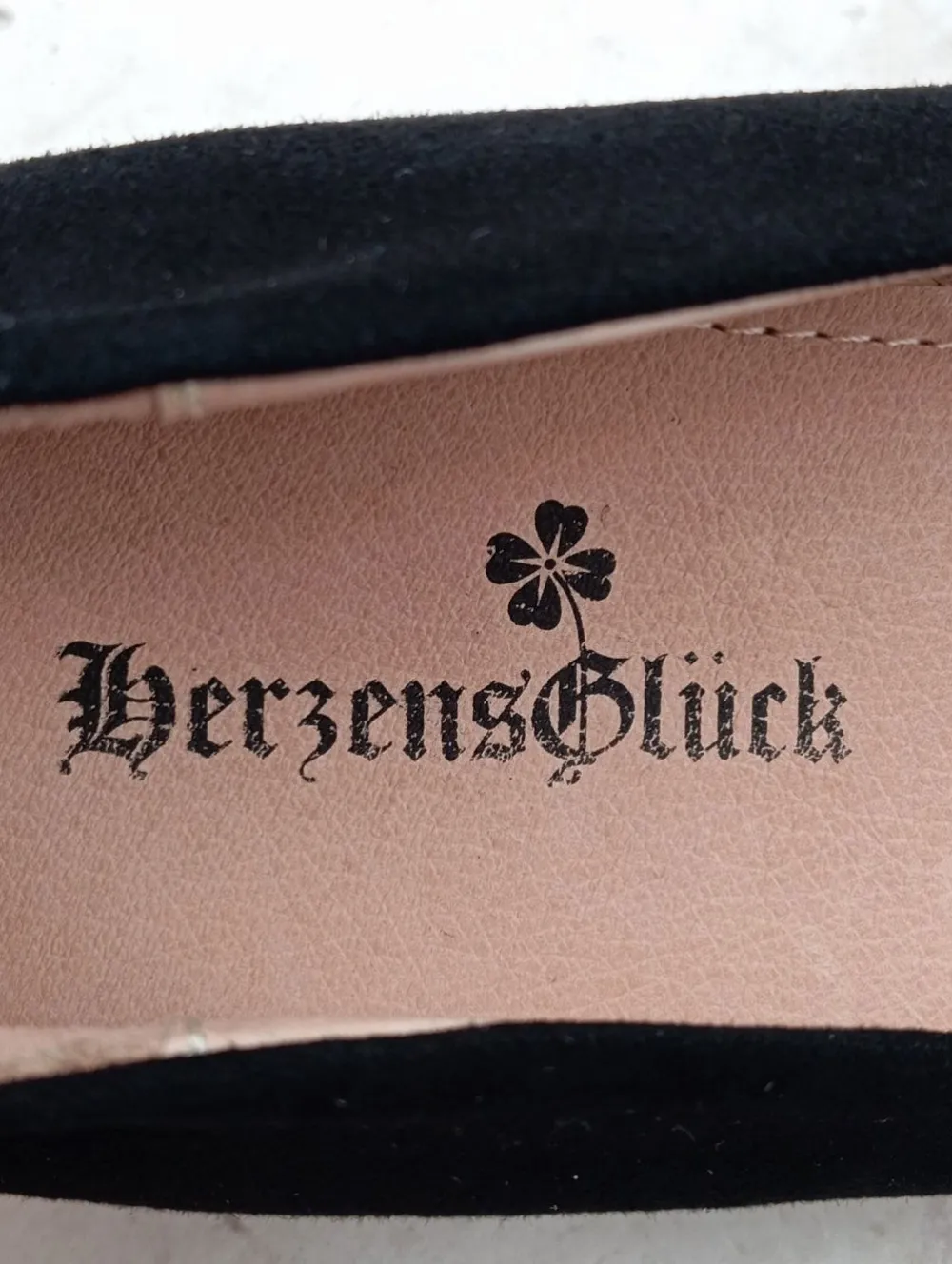 Ballerinas>HerzensGlu00fcck Klassische Ballerinas Größe 38 schwarz