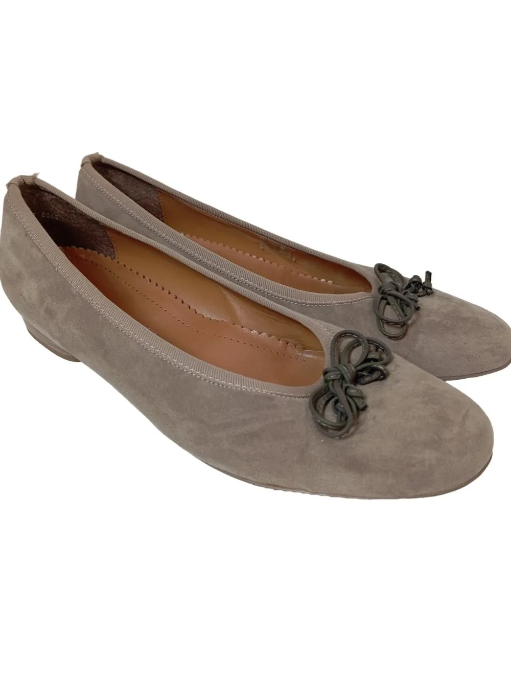 Ballerinas>Luftpolster Klassische Ballerinas Größe 38,5 hellgrau