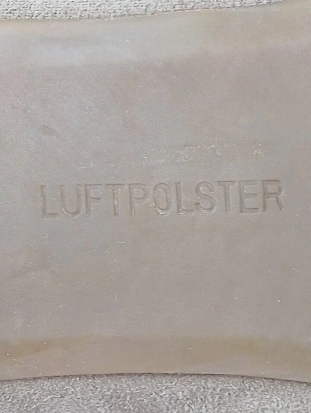 Ballerinas>Luftpolster Klassische Ballerinas Größe 38,5 hellgrau