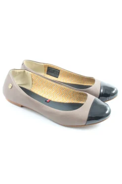 Ballerinas>Tommy Hilfiger Klassische Ballerinas Größe 36 braunschwarz