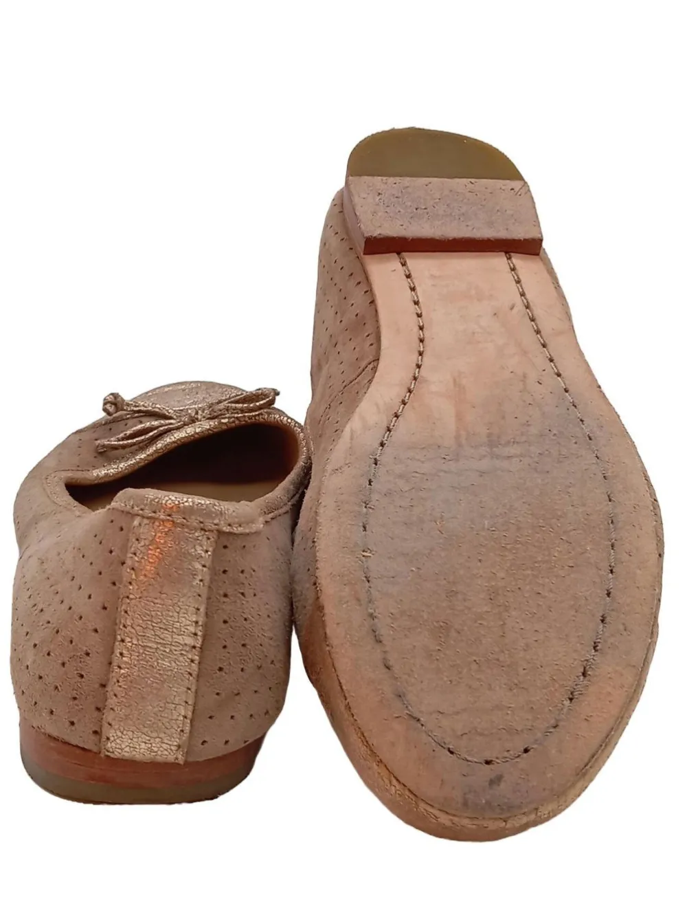 Ballerinas>MARC Klassische Ballerinas Größe 37 bronzefarben