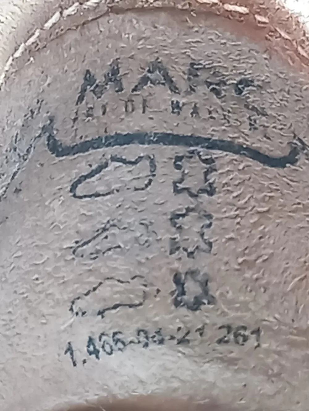 Ballerinas>MARC Klassische Ballerinas Größe 37 bronzefarben