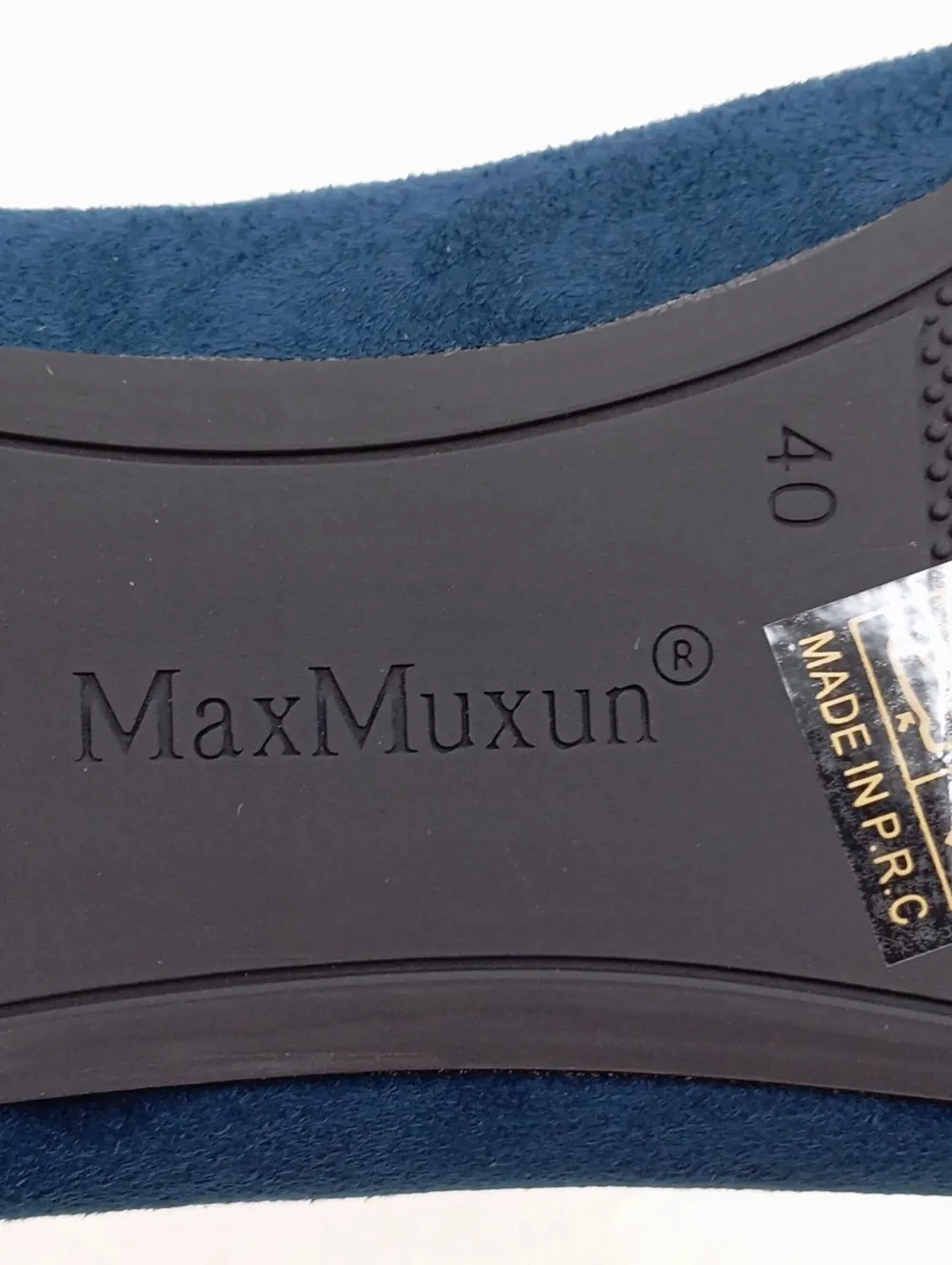 Ballerinas>MaxMuxun Klassische Ballerinas Größe 40 blau