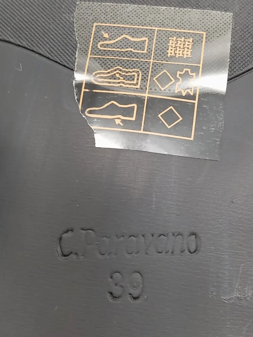 Ballerinas>C. Paravano Klassische Ballerinas Größe 39 schwarz