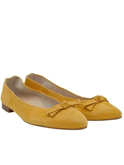 Ballerinas>Paul Green Klassische Ballerinas Größe 40 blassgelb