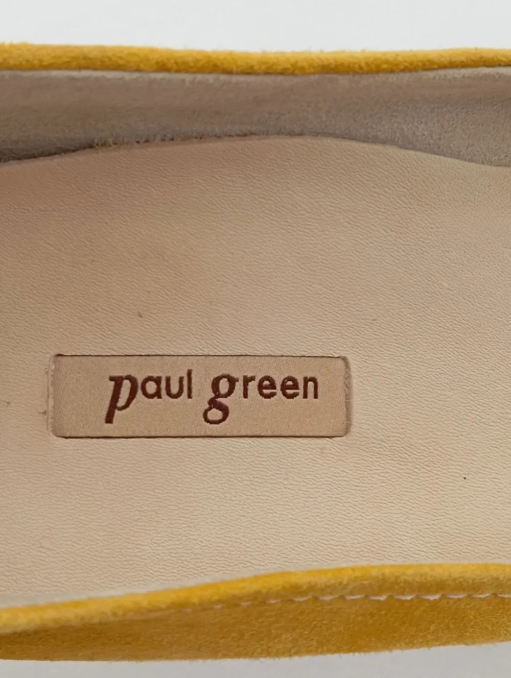 Ballerinas>Paul Green Klassische Ballerinas Größe 40 blassgelb