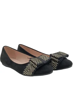 Ballerinas>Ella Cruz Klassische Ballerinas Größe 39 schwarzwollweiß