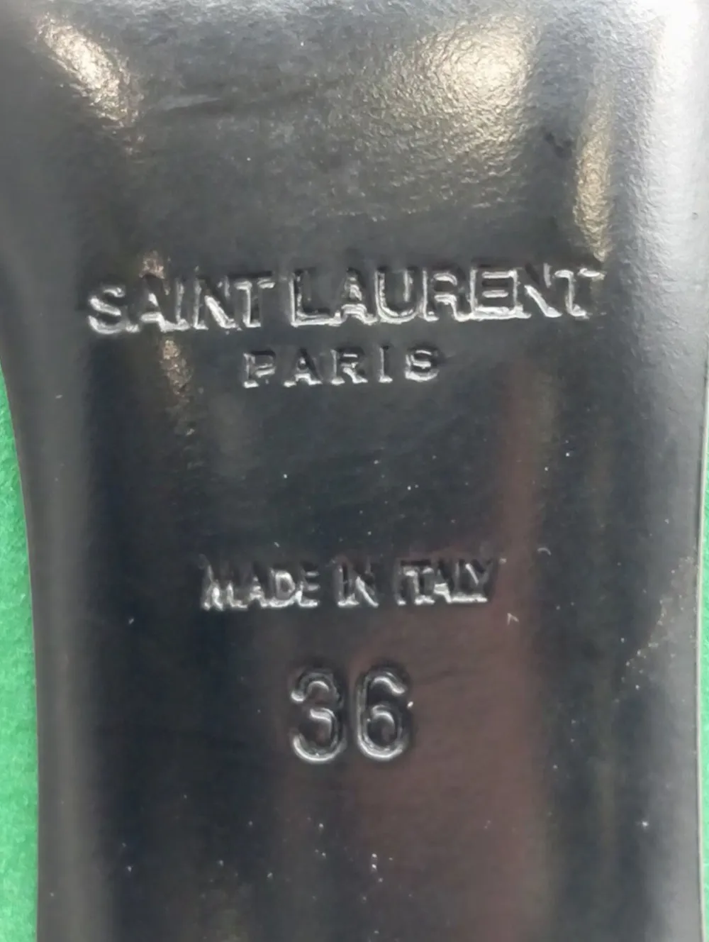 Pumps>Saint Laurent Klassische Pumps Größe 36 grün