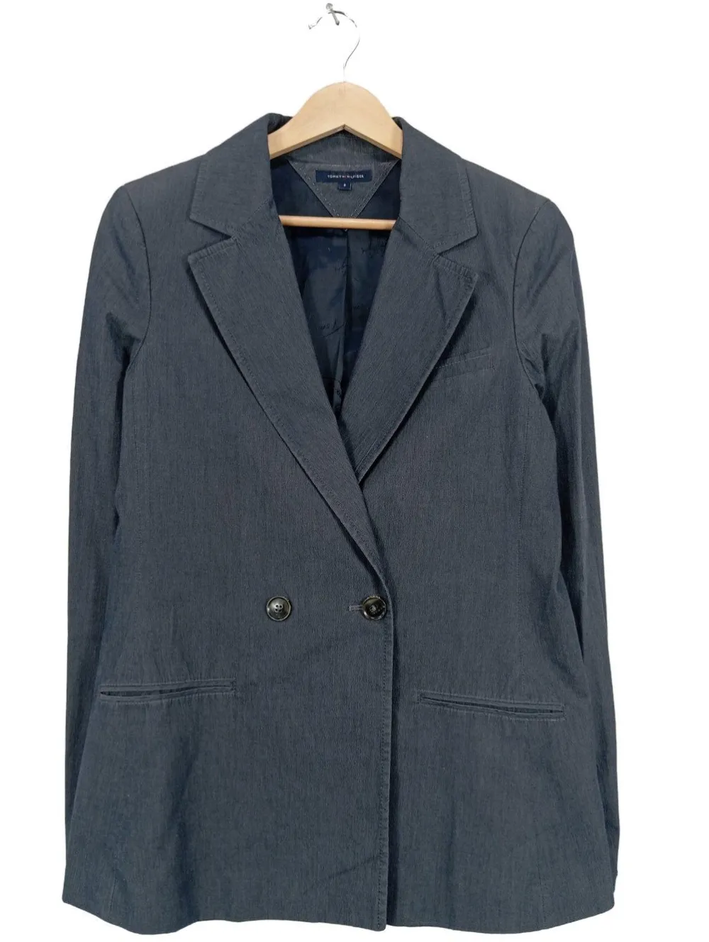 Blazer>Tommy Hilfiger Klassischer Blazer Größe 40 schwarz