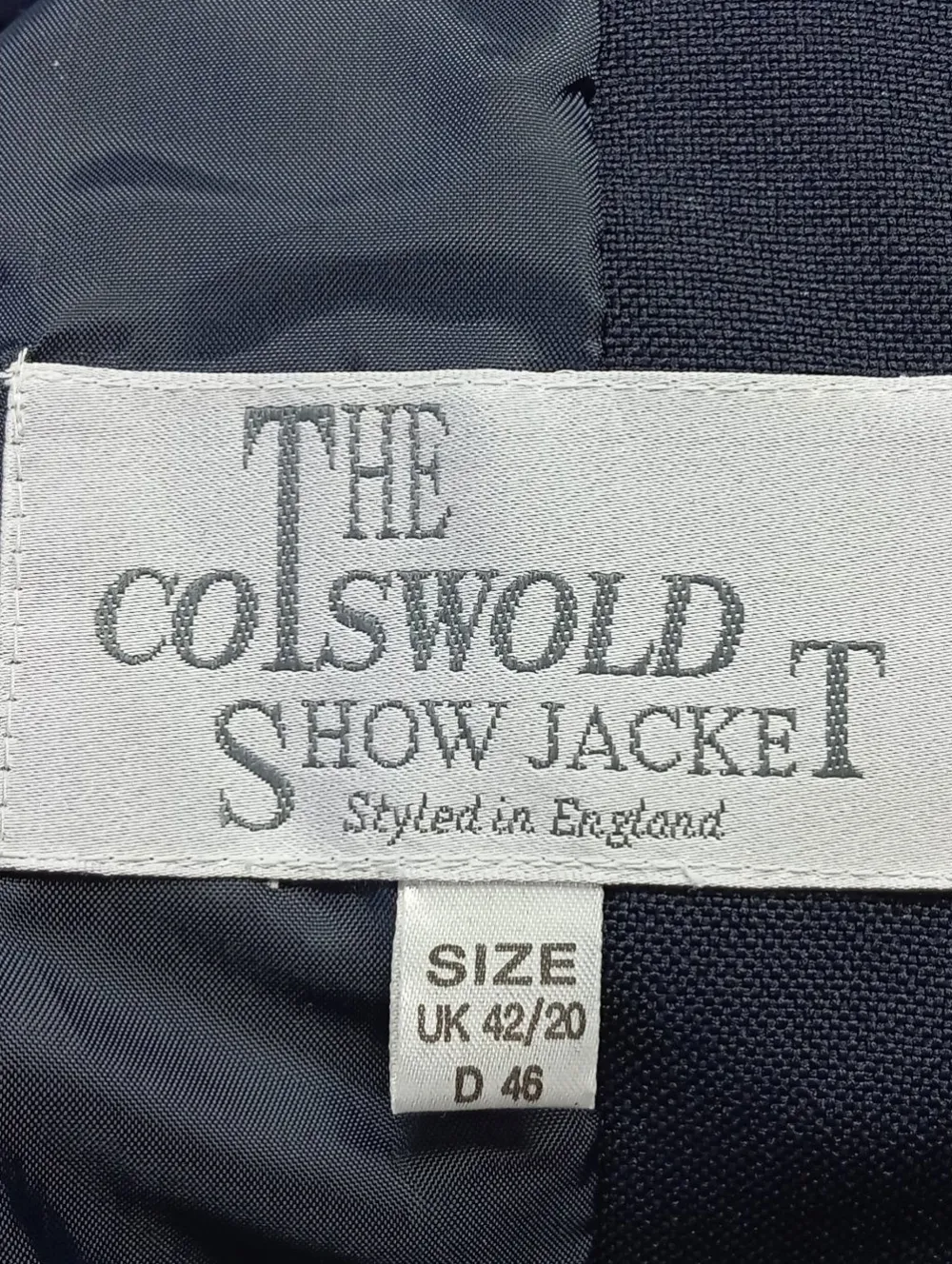 Blazer>The Cotswold Show Klassischer Blazer Größe 46 blau