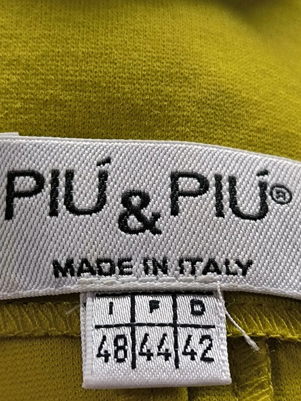 Blazer>Piu00fa & Piu00fa Klassischer Blazer Größe 42 blassgelb