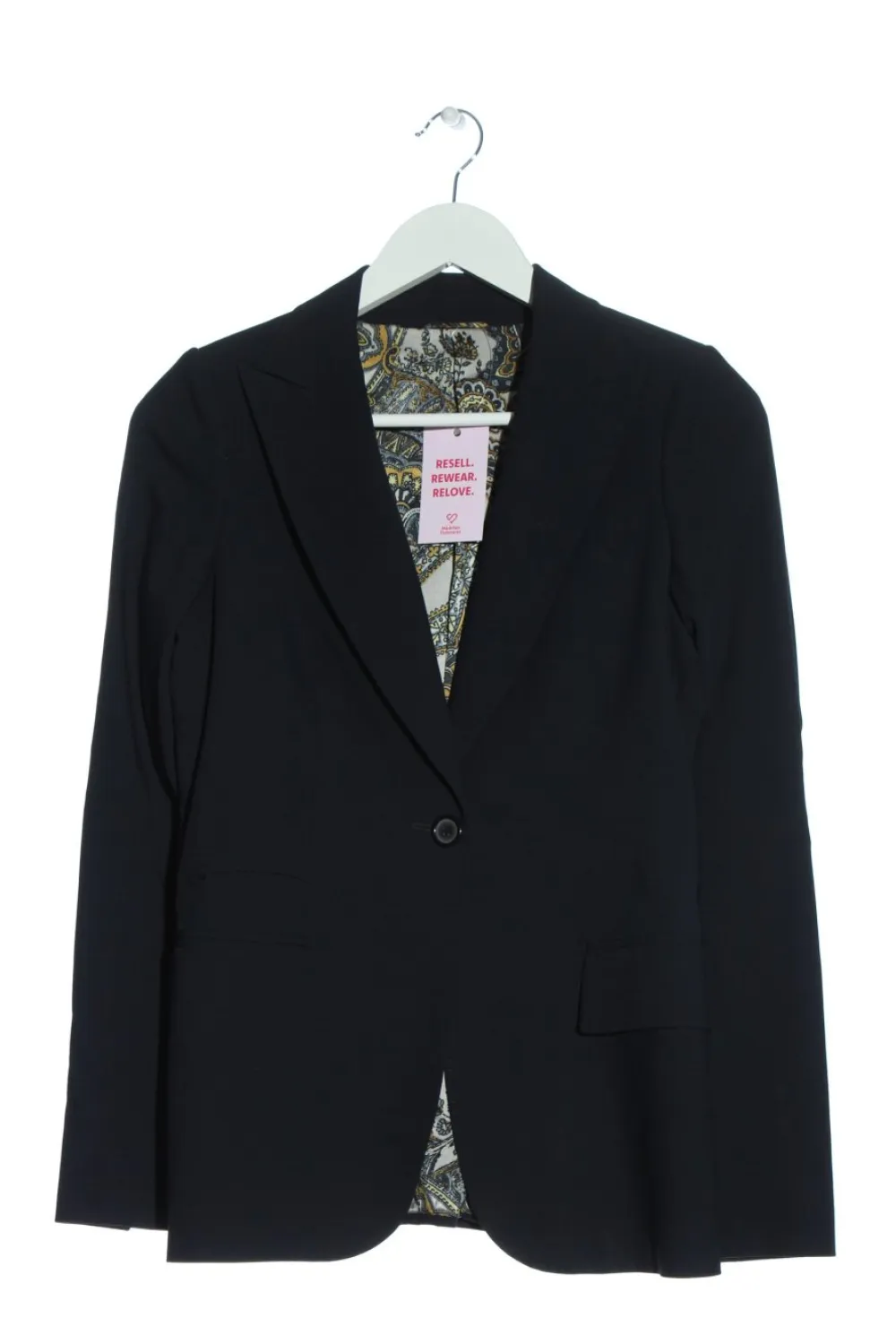 Klassischer Blazer Größe 36-extrafine compact tessuto Online