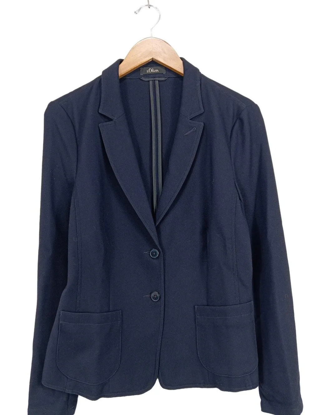 Blazer>s.Oliver Klassischer Blazer Größe 42 dunkelblau