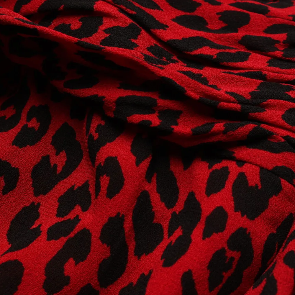 Kleider>Saint Laurent Kleid Größe 44 rot