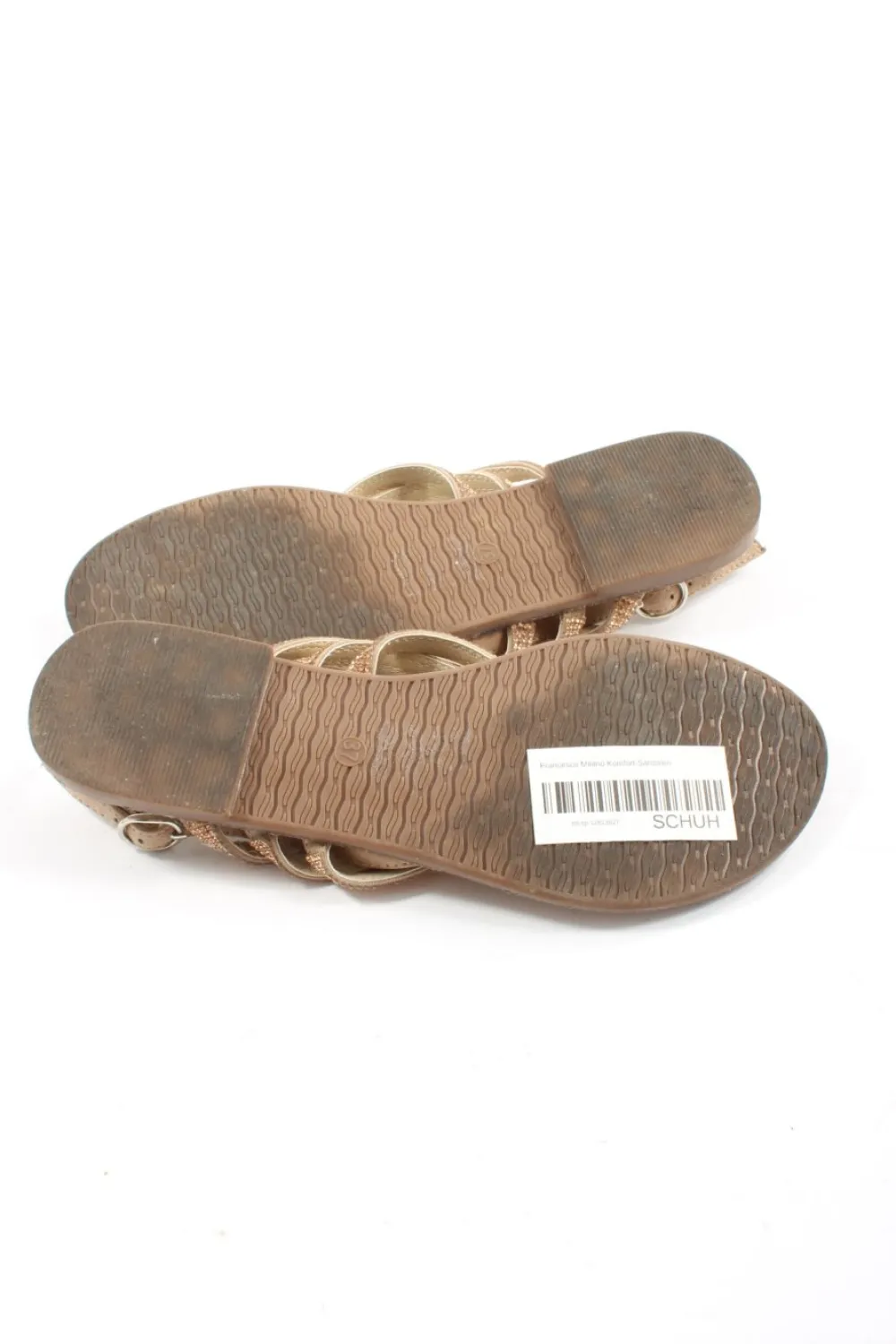 Sandalen>Francesco Milano Komfort-Sandalen Größe 37 wollweiß
