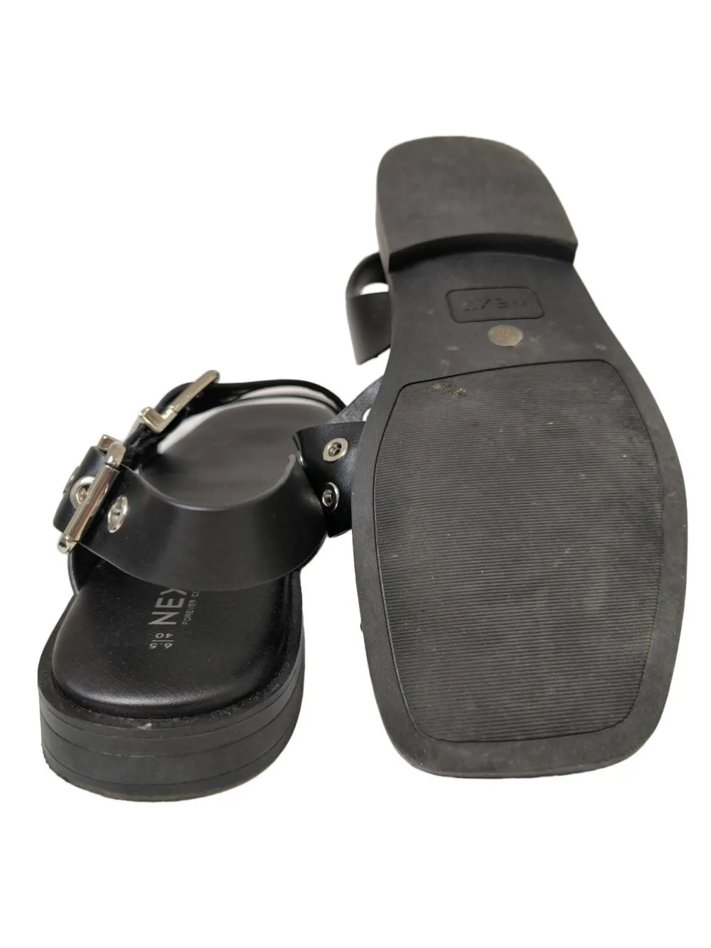 Sandalen>Next Komfort-Sandalen Größe 40 schwarz