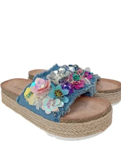 Sandalen>ideal shoes Komfort-Sandalen Größe 36 blau