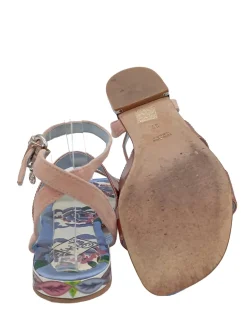 Sandalen>Fabi Komfort-Sandalen Größe 37 goldfarbennude