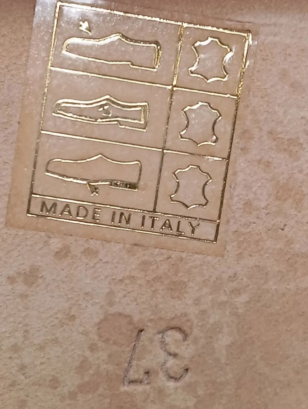 Sandalen>Fabi Komfort-Sandalen Größe 37 goldfarbennude