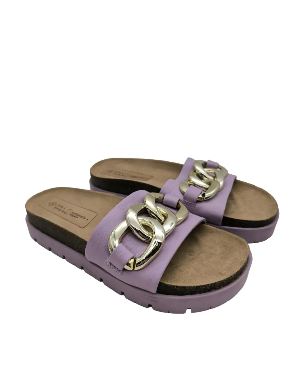 Sandalen>Call it Spring Komfort-Sandalen Größe 37,5 lila