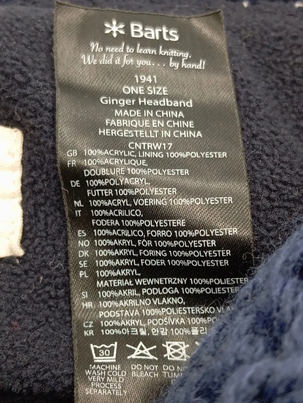 Kopfschmuck>Barts Kopfschmuck blau