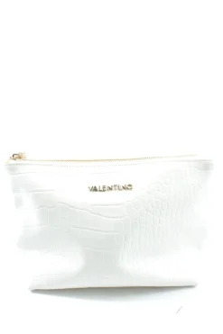 Kosmetiktaschen>Valentino by Mario Valentino Kosmetiktasche weißgoldfarben