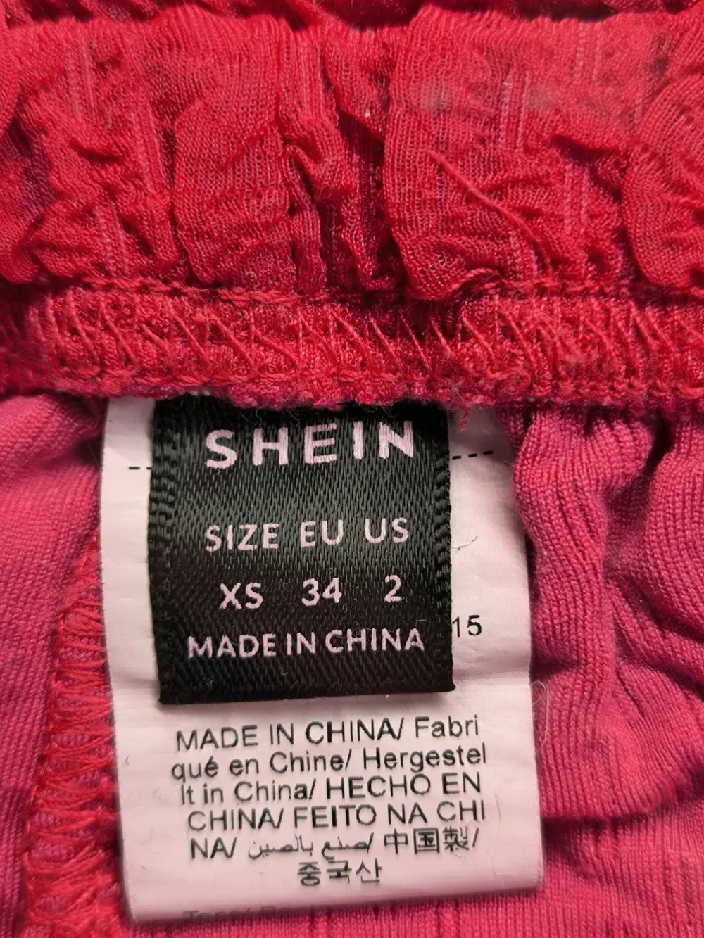 Anzüge>SheIn Kostüm Größe 34 rot