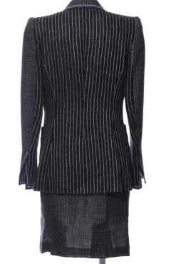 Anzüge>Gianfranco Ferru00e9 Kostüm Größe 34 schwarzweiß